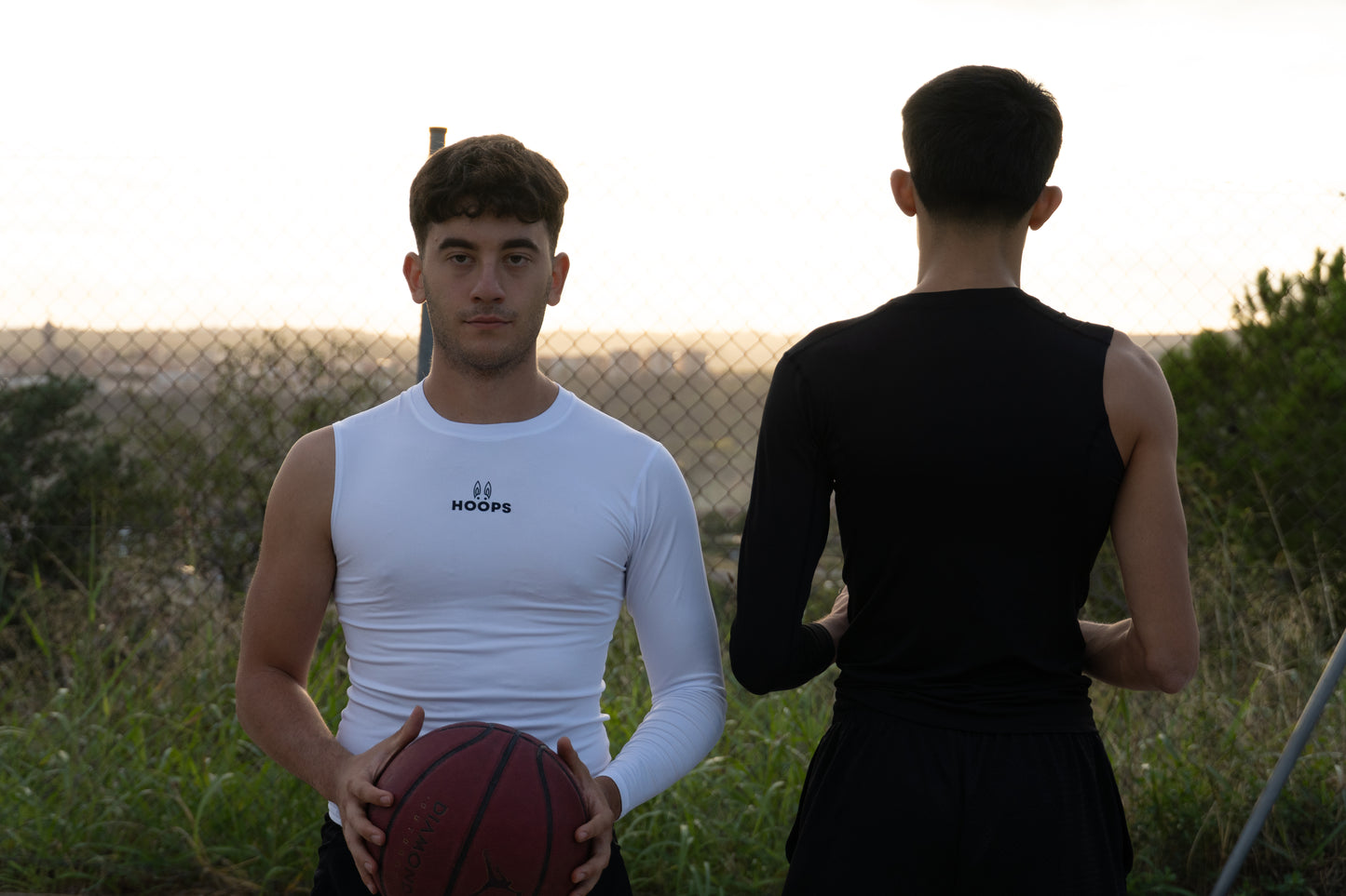One Arm Shirt - BLACK & WHITE