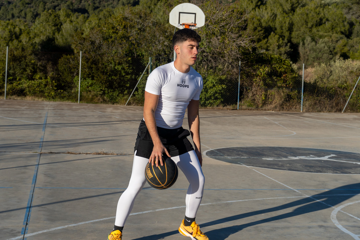 Mallas Largas - BLACK AND WHITE