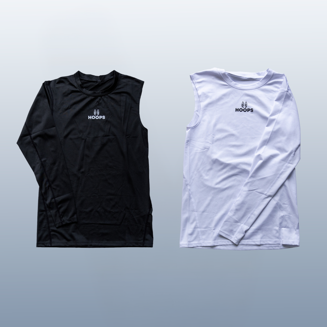 One Arm Shirt - BLACK & WHITE