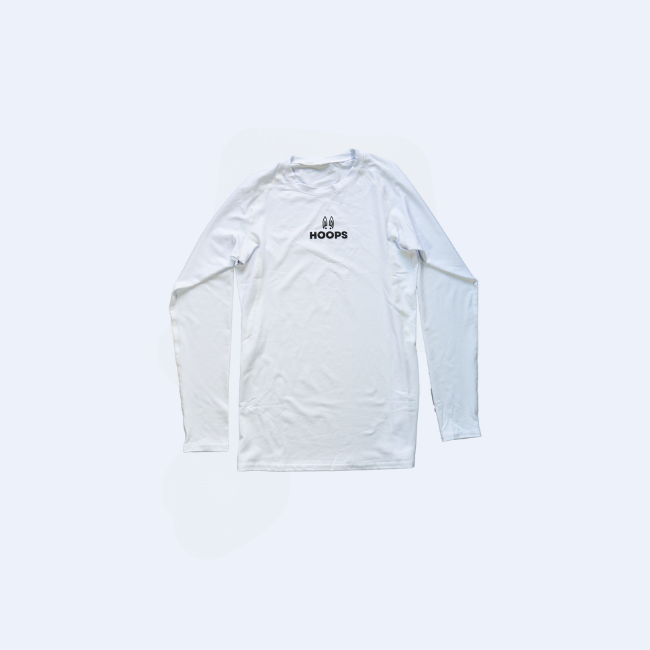 Compressive Long Sleeve - White