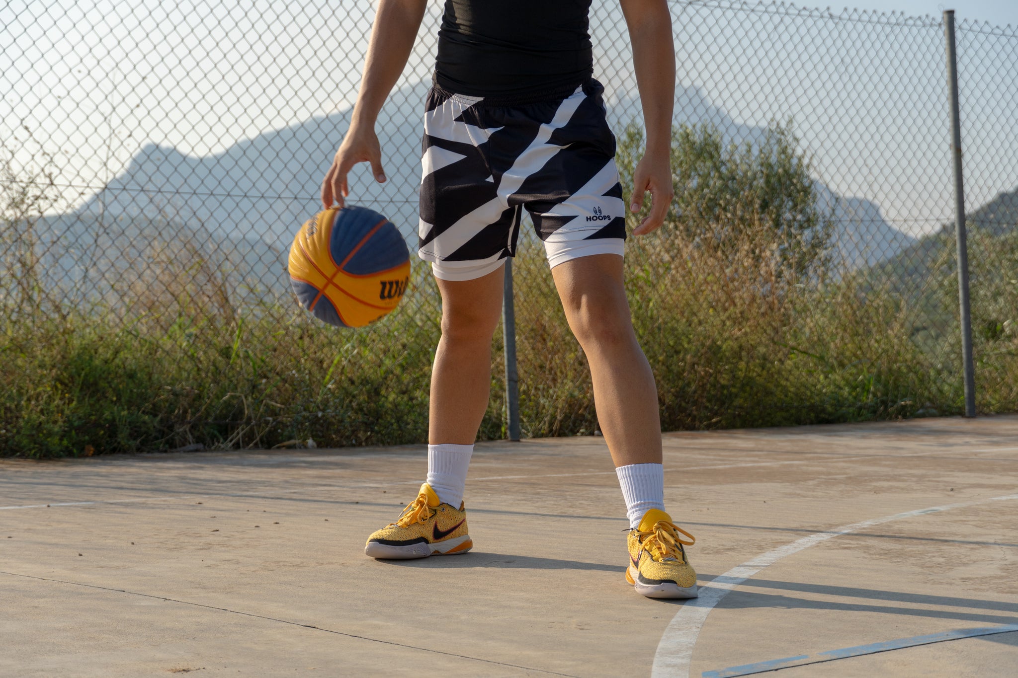 Basketball Shorts - Zebra