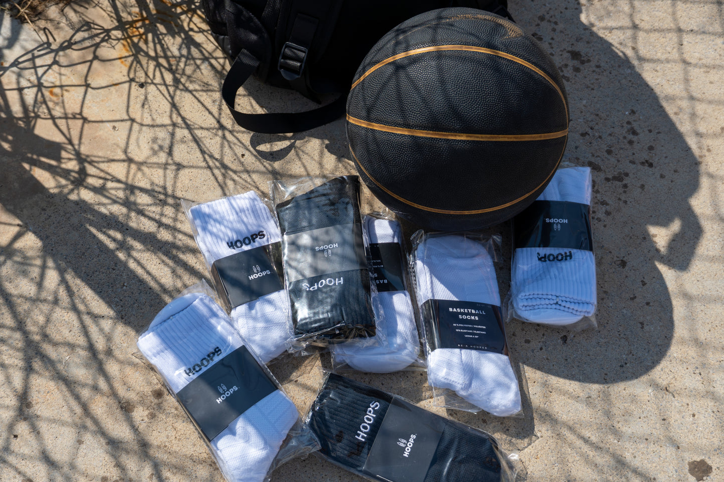 Basketball Socks - BLACK & WHITE