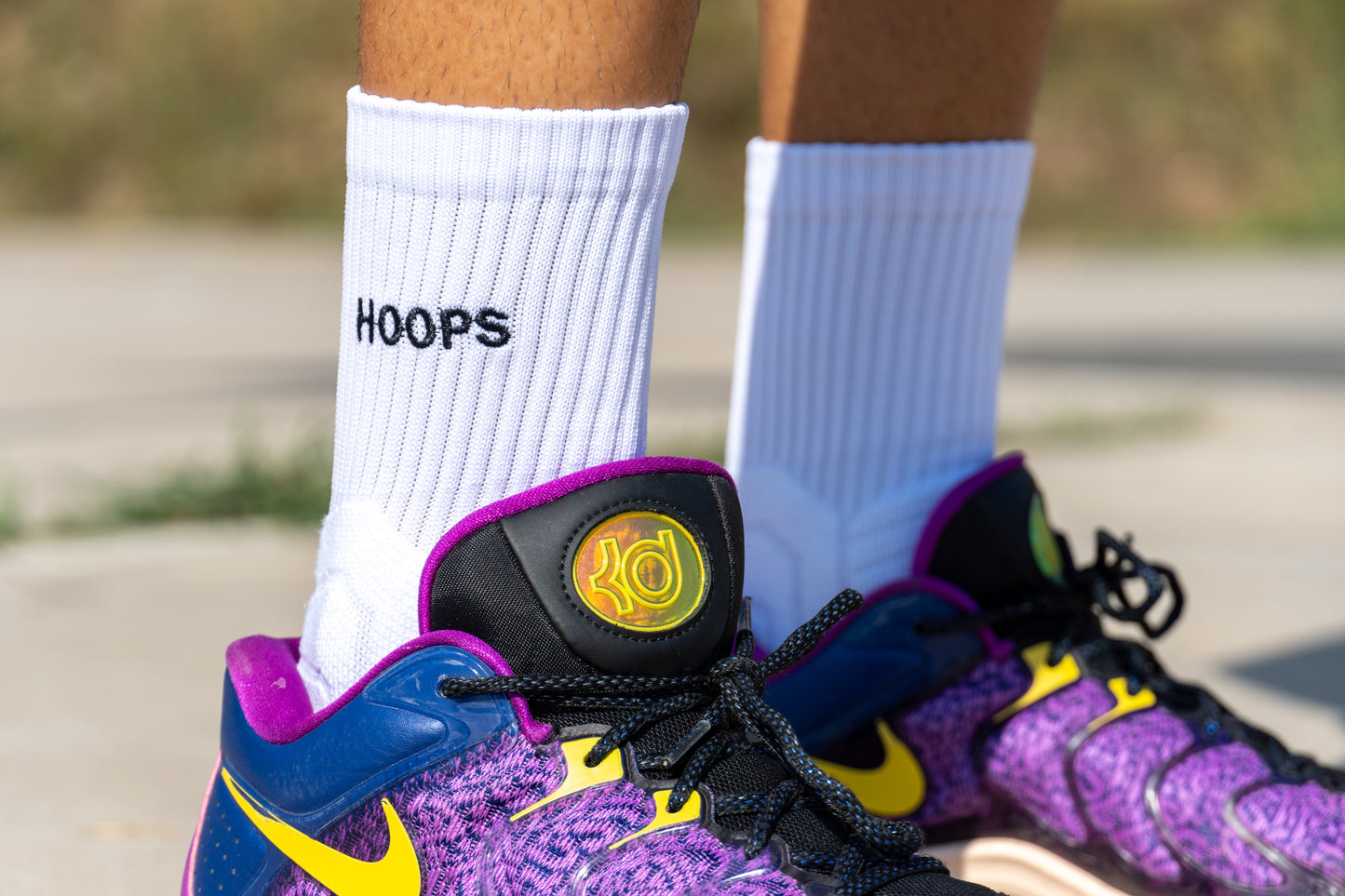 Basketball Socks - BLACK & WHITE