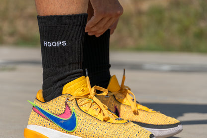 Basketball Socks - BLACK & WHITE