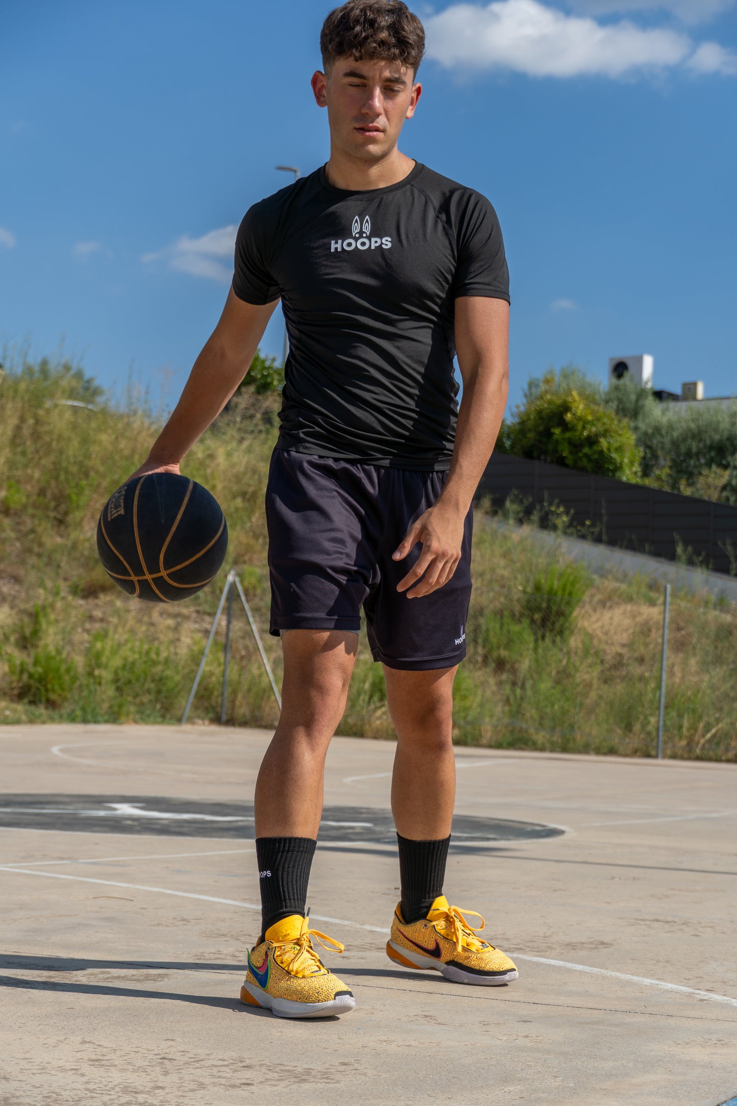 Basketball Socks - BLACK & WHITE