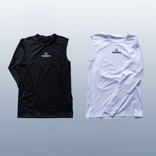 One Arm Shirt - BLACK & WHITE