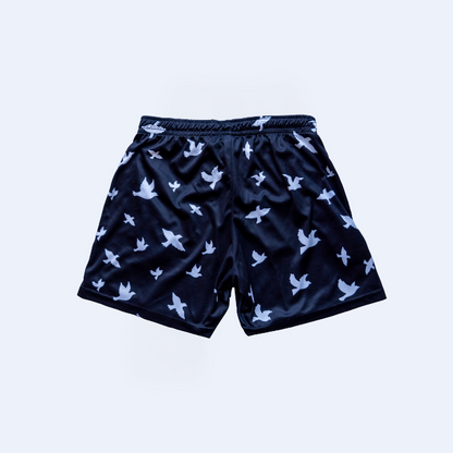 Basketball Shorts - Birds