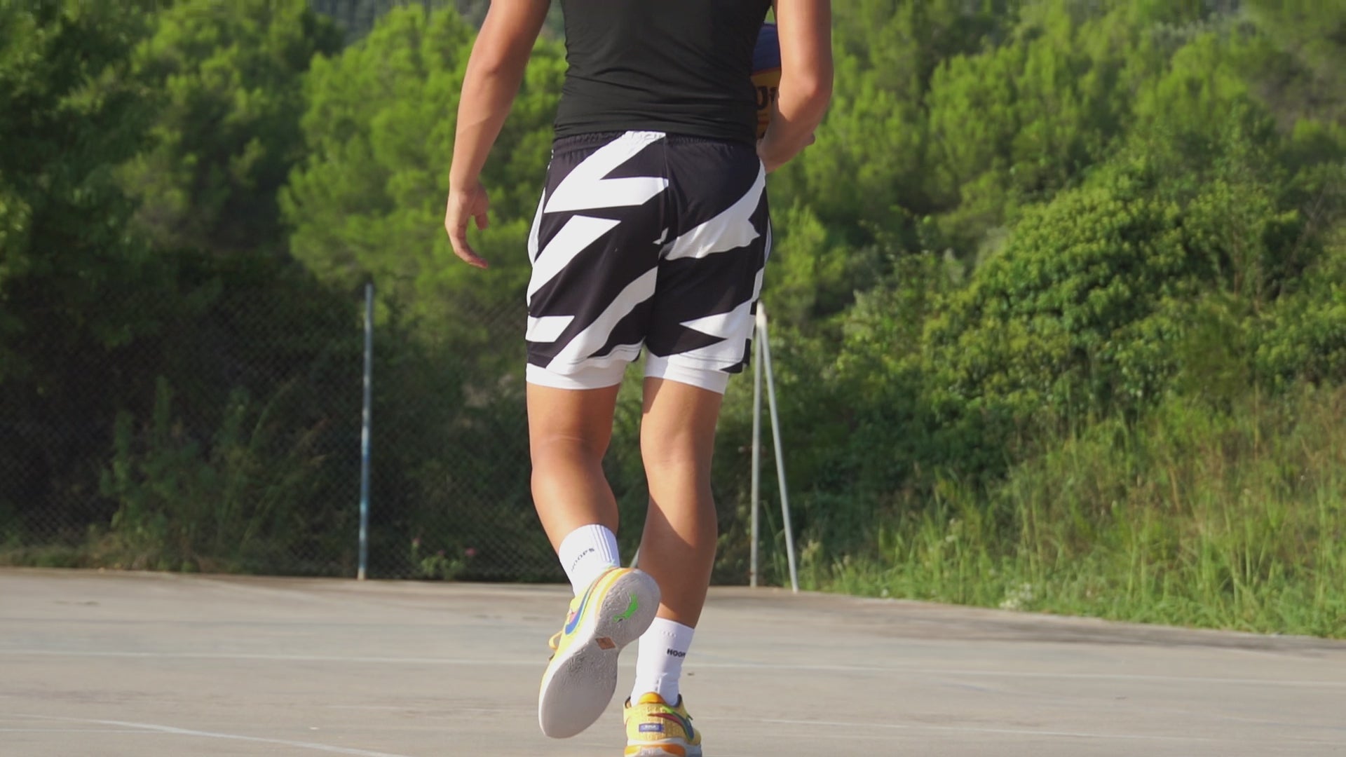 Basketball Shorts - Zebra
